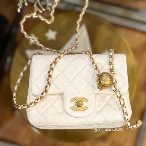 chanel golden ball flap bag|chanel flap bag price.